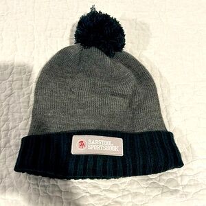Barstool Sportsbook Beanie Grey Blue New Era